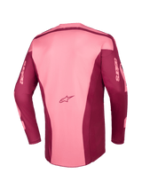 RACER RIWAY JERSEY - DARK RED/CORAL