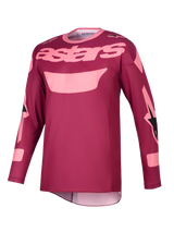 RACER RIWAY JERSEY - DARK RED/CORAL Alpinestars motocross kit