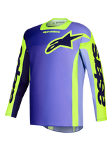 RACER PORTL JERSEY - PURPLE/YELLOW FLUO Alpinestars motocross kit