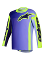 RACER PORTL JERSEY - PURPLE/YELLOW FLUO Alpinestars motocross kit
