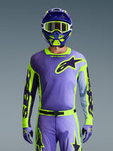 RACER PORTL JERSEY - PURPLE/YELLOW FLUO