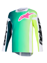 RACER PORTL JERSEY - GREEN/WHITE/BLACK Alpinestars motocross kit