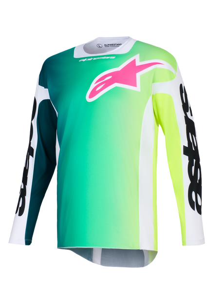 RACER PORTL JERSEY - GREEN/WHITE/BLACK Alpinestars motocross kit