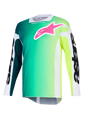 RACER PORTL JERSEY - GREEN/WHITE/BLACK Alpinestars motocross kit