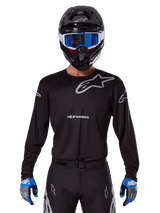 RACER GRAPHITE JERSEY - BLACK/GRAY