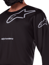 RACER GRAPHITE JERSEY - BLACK/GRAY