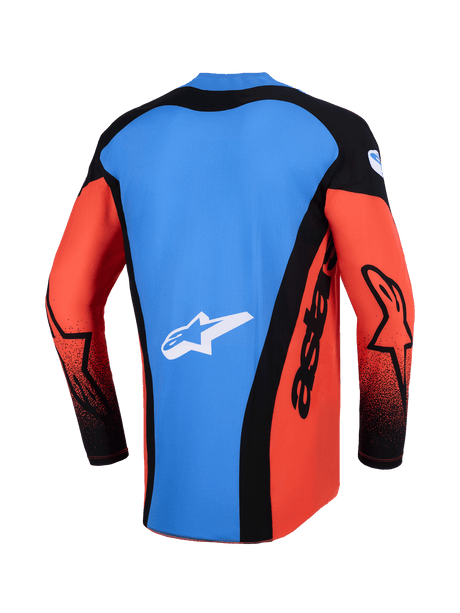 TECHSTAR KNIF JERSEY - ORANGE/BLACK/UCLA BLUE