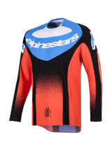 TECHSTAR KNIF JERSEY - ORANGE/BLACK/UCLA BLUE Alpinestars motocross kit
