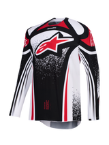 TECHSTAR NOMUR JERSEY - BLACK/WHITE/RED Alpinestars motocross kit