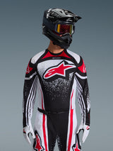 TECHSTAR NOMUR JERSEY - BLACK/WHITE/RED