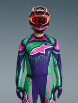 TECHSTAR NOMUR JERSEY - DEEP PURPLE/GREEN/PINK FLUO