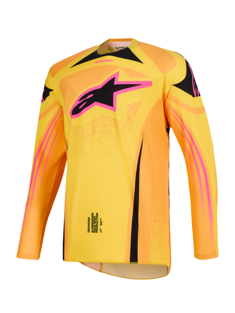 TECHSTAR NOMUR JERSEY - ORANGE/YELLOW/PINK Alpinestars motocross kit