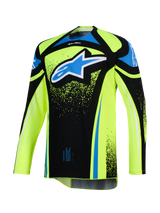 TECHSTAR NOMUR JERSEY - DK NAVY/YLLW FL/UCLA BLUE Alpinestars motocross kit