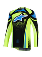 TECHSTAR NOMUR JERSEY - DK NAVY/YLLW FL/UCLA BLUE Alpinestars motocross kit