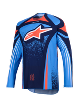TECHSTAR NOMUR JERSEY - DARK NAVY/ORANGE/UCLA BLUE Alpinestars motocross kit