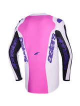 FLUID GRID JERSEY - BLACK/LIGHT GRAY/PURPLE