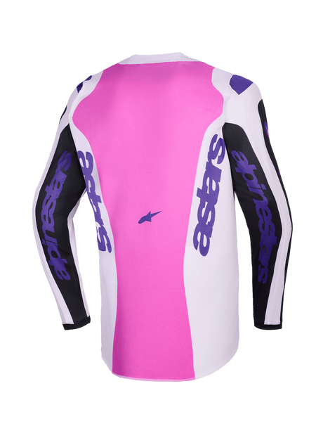 FLUID GRID JERSEY - BLACK/LIGHT GRAY/PURPLE