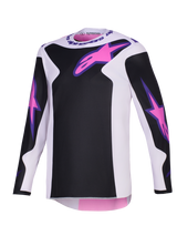 FLUID GRID JERSEY - BLACK/LIGHT GRAY/PURPLE Alpinestars motocross kit