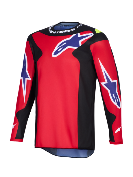 FLUID GRID JERSEY - RED/BLACK/PURPLE Alpinestars motocross kit