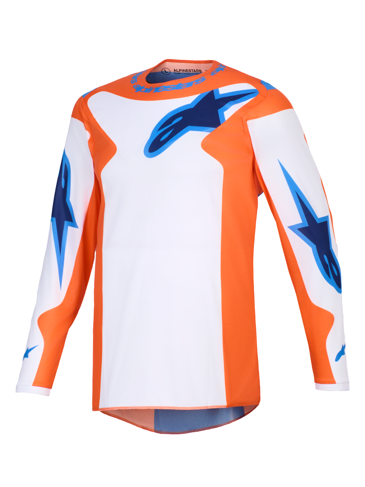 FLUID GRID JERSEY - ORANGE/UCLA BLUE Alpinestars motocross kit