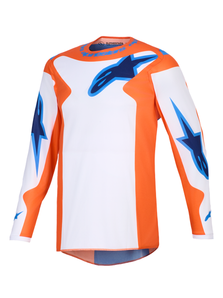 FLUID GRID JERSEY - ORANGE/UCLA BLUE Alpinestars motocross kit