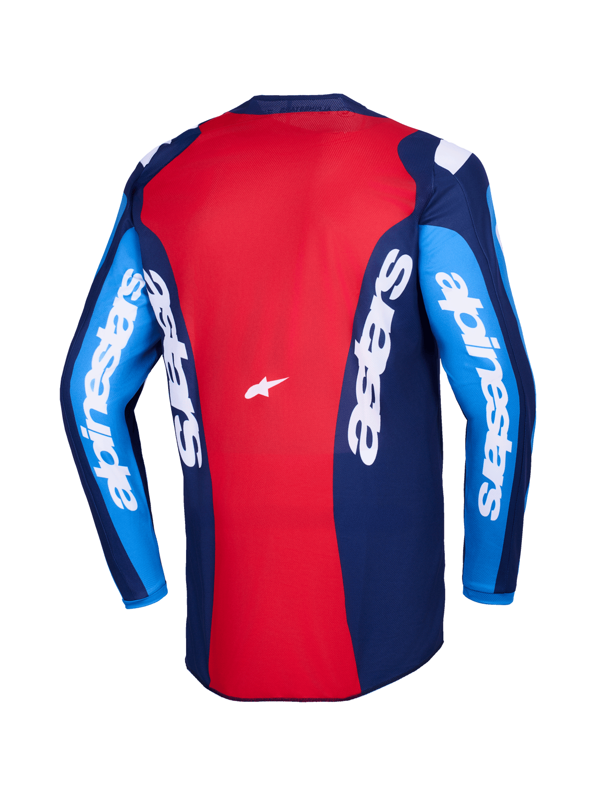 FLUID GRID JERSEY - BLUE/RED