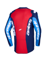 FLUID GRID JERSEY - BLUE/RED