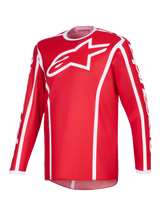 FLUID APEX JERSEY - RED/WHITE Alpinestars motocross kit