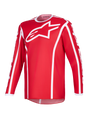 FLUID APEX JERSEY - RED/WHITE Alpinestars motocross kit
