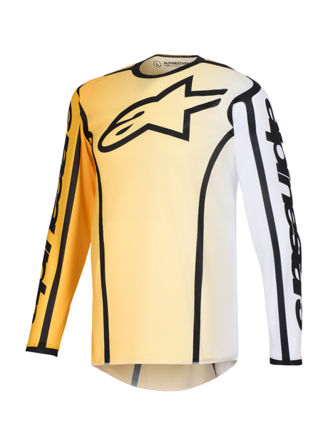 FLUID APEX JERSEY - YELLOW/BLACK Alpinestars motocross kit