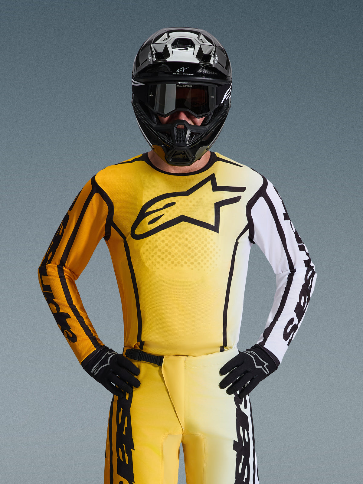 FLUID APEX JERSEY - YELLOW/BLACK