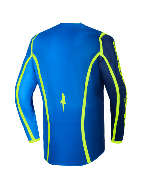 FLUID APEX JERSEY - BLUE/YELLOW FLUO