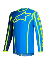 FLUID APEX JERSEY - BLUE/YELLOW FLUO Alpinestars motocross kit