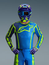 FLUID APEX JERSEY - BLUE/YELLOW FLUO