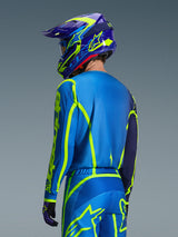 FLUID APEX JERSEY - BLUE/YELLOW FLUO