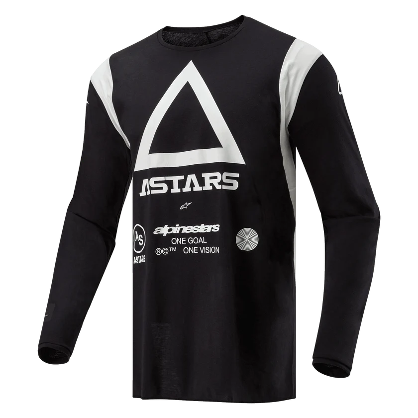 TECHDURA JERSEY - BLACK Alpinestars motocross kit