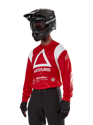 TECHDURA JERSEY - BRIGHT RED