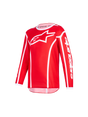 YOUTH FLUID APEX JERSEY - RED/WHITE Alpinestars motocross kit
