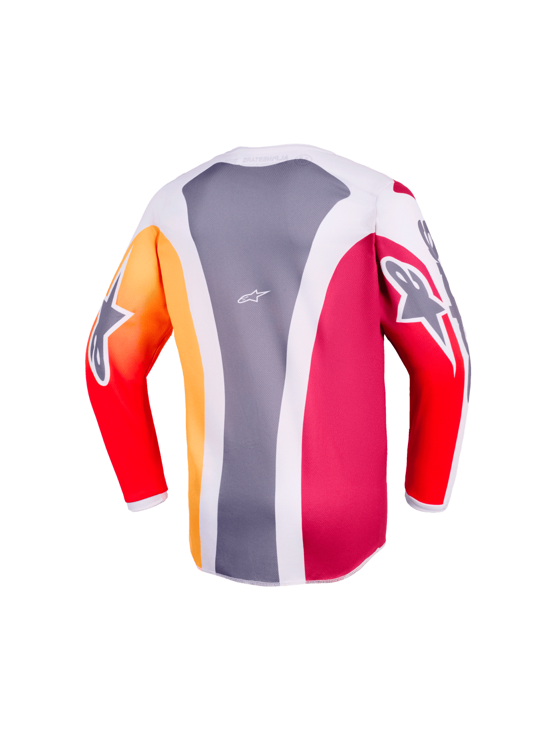 YOUTH FLUID PORTL JERSEY - RED LIGHT/GRAY/DARK GRAY