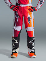 YOUTH FLUID PORTL PANTS - RED LIGHT/GRAY/DARK GRAY