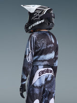 YOUTH FLUID LAHND JERSEY - IRON/CAMO