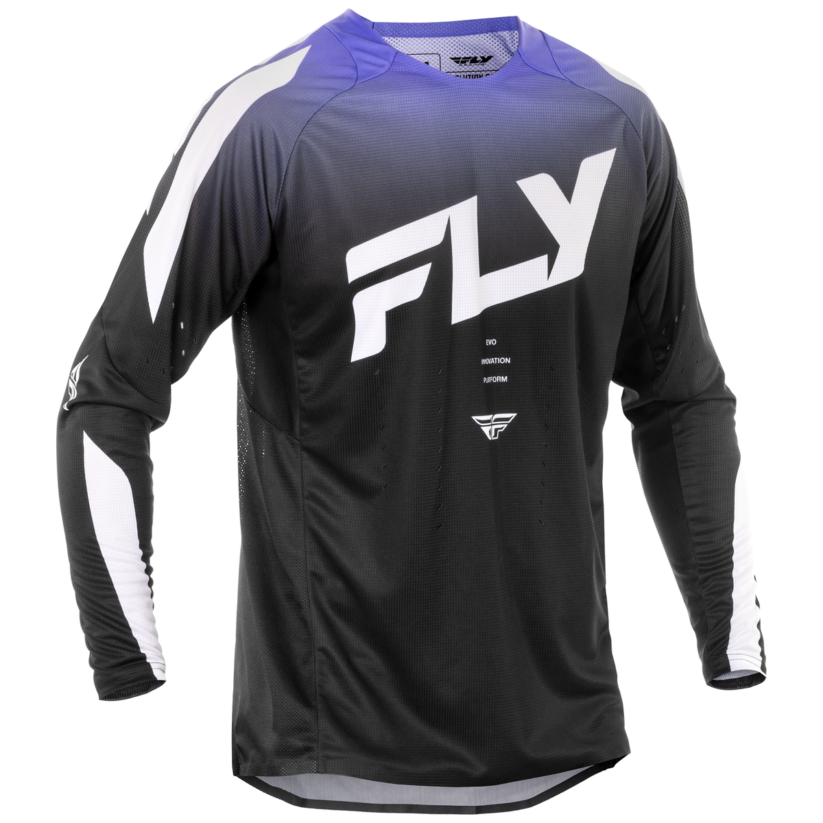 Fly Racing 2025 Evolution DST Jersey (Black/White/Purple) – Dirt Store