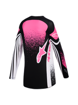 STELLA TECHSTAR NOMUR JERSEY - BLACK/WHITE/FUCHSIA