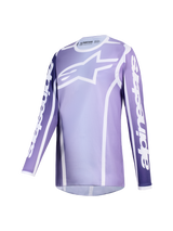 STELLA FLUID APEX JERSEY - VIOLET/WHITE Alpinestars motocross kit