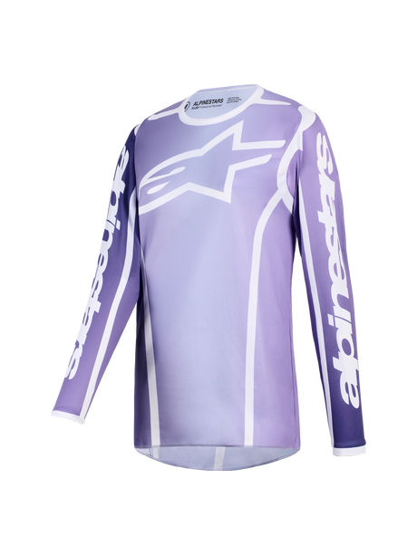 STELLA FLUID APEX JERSEY - VIOLET/WHITE Alpinestars motocross kit
