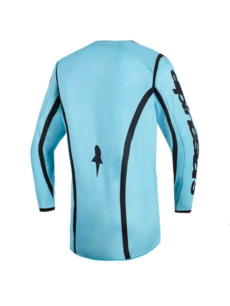 STELLA FLUID APEX JERSEY - TROPICAL BLACK