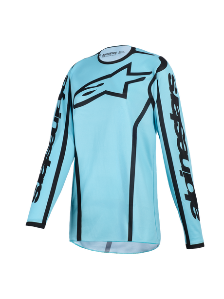 STELLA FLUID APEX JERSEY - TROPICAL BLACK Alpinestars motocross kit