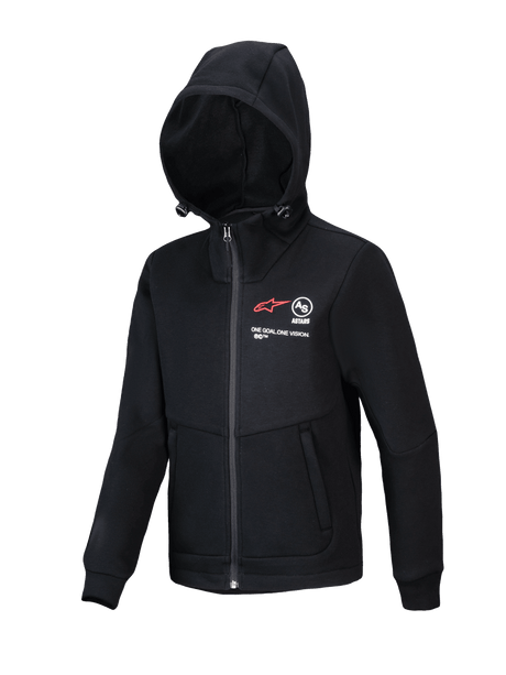 YOUTH RACER MX FLEECE - BLACK Alpinestars motocross kit