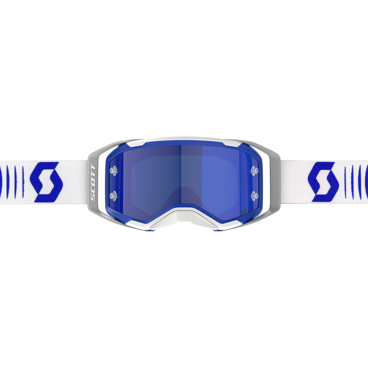 Scott Prospect 2.0 AMP Chrome Goggle (Doppler White / Blue) Blue Chrome Works Lens