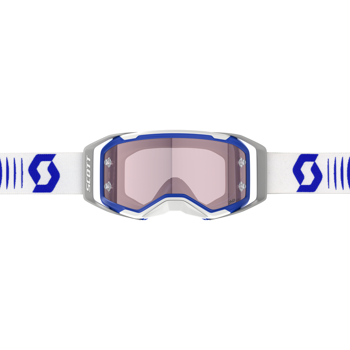 Scott Prospect 2.0 AMP Goggle (Doppler White / Blue) Rose Works Lens
